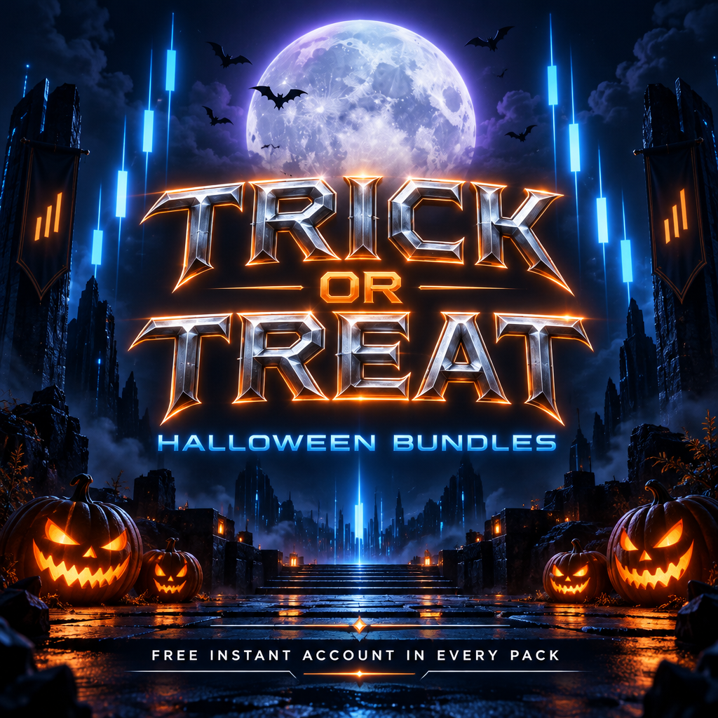 Bitfunded Trick or Treat: Halloween bundles with a free Instant account in every pack